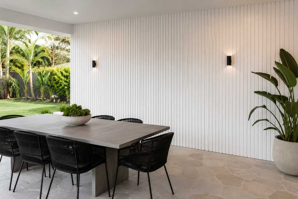 Pure White Outdoor Wall Panel image 3