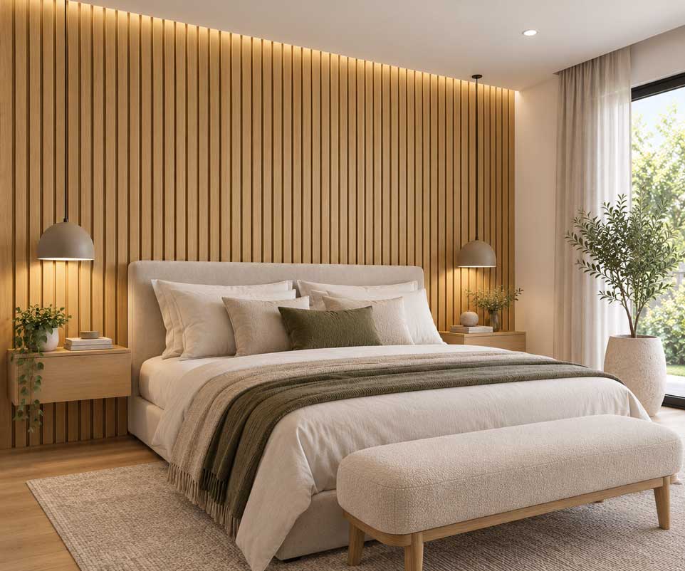 Natural Oak MDF Acoustic Panel image 3