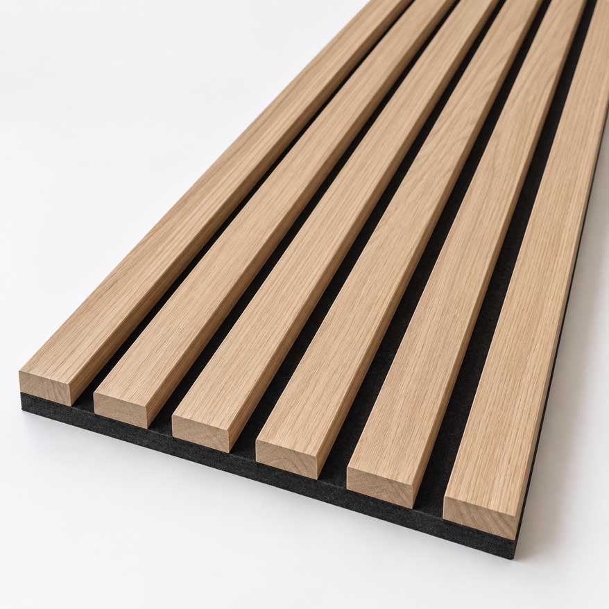 Light Oak MDF Acoustic Panel image 3