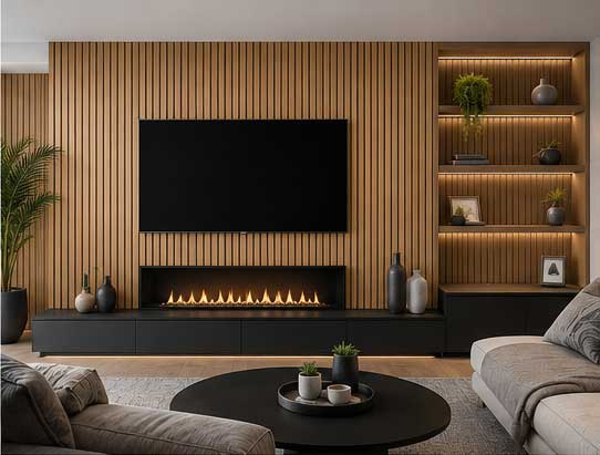 Maple Outdoor Wall Panel image 2