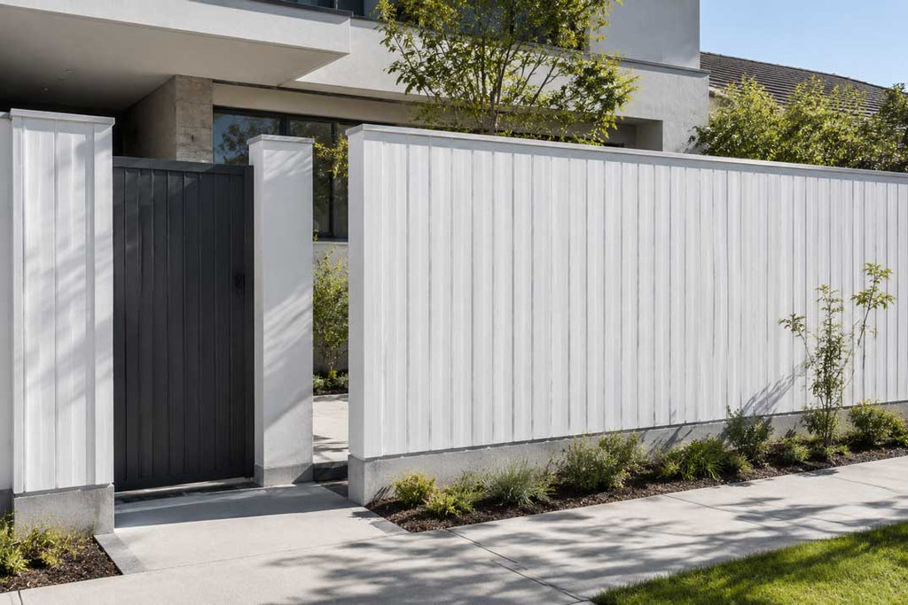 Pure White Outdoor Wall Panel image 1