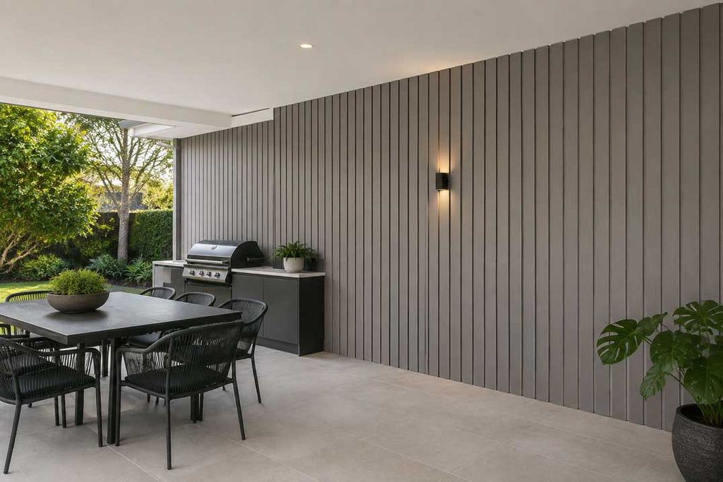 Gray Outdoor Wall Panel image 3