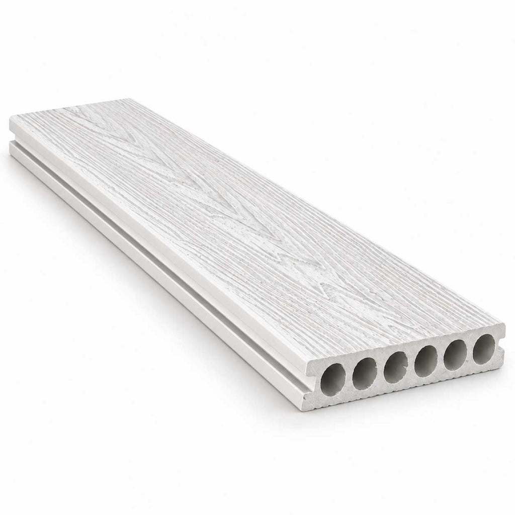 White Composite Decking Board image 0