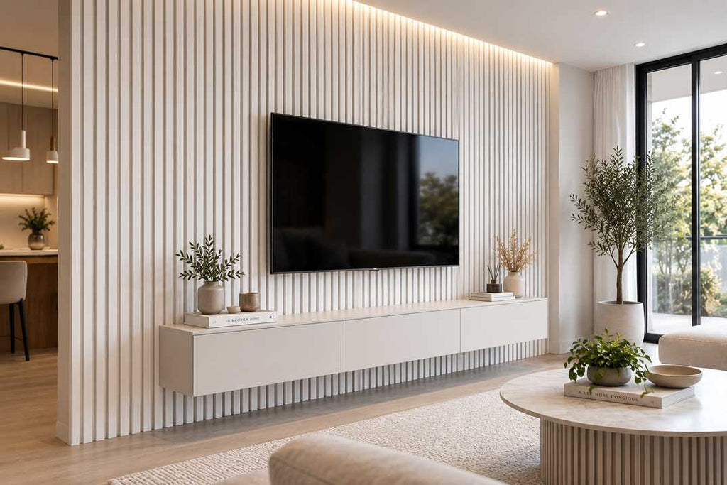 White MDF Acoustic Panel image 3