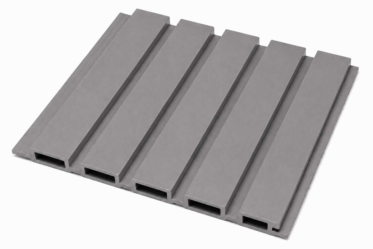 Gray Outdoor Wall Panel - 1800 × 219 × 26 mm image