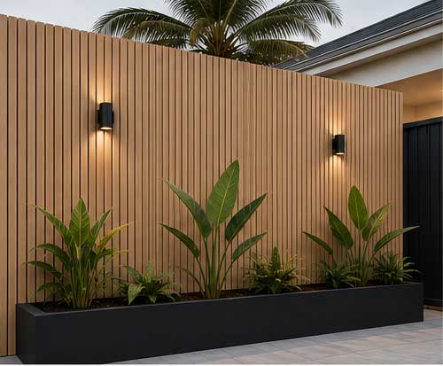 Maple Outdoor Wall Panel image 1