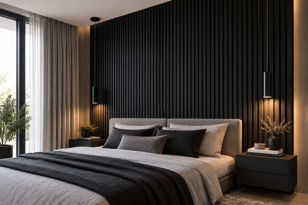 Black MDF Acoustic Panel image 3
