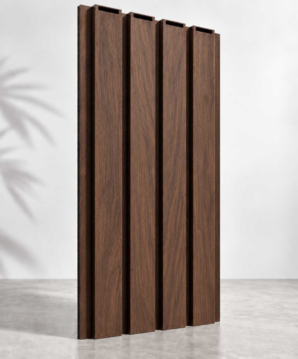 Walnut Outdoor Wall Panel