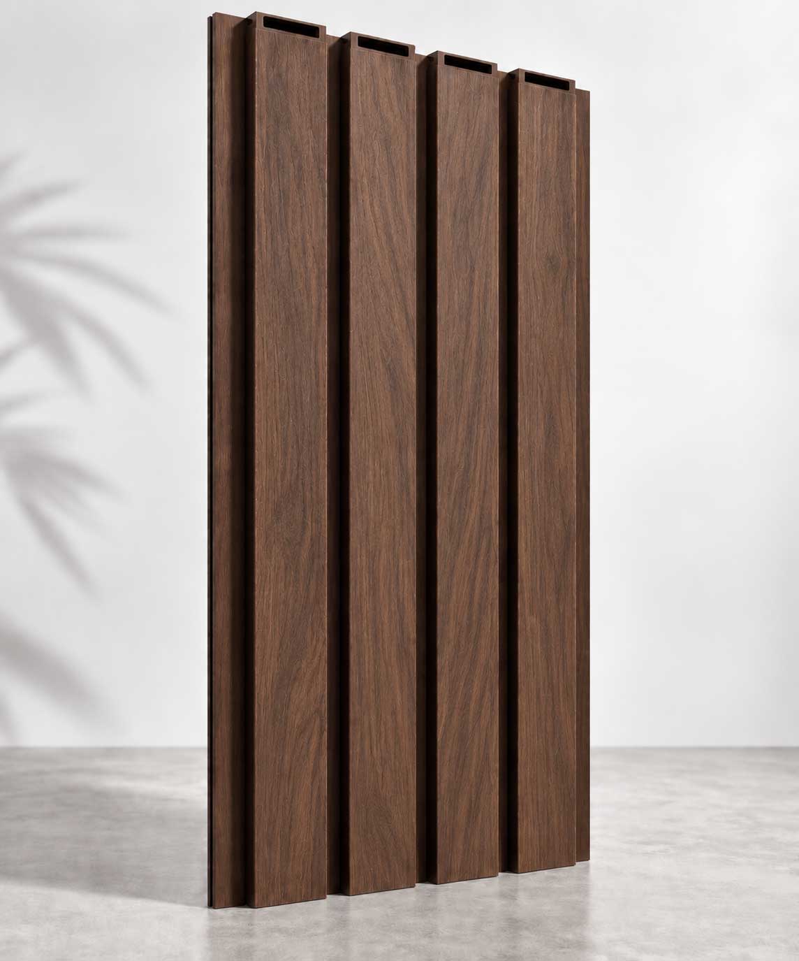 Walnut Outdoor Wall Panel